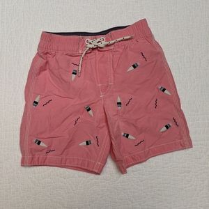 BabyGap pink swim trunks, size 4